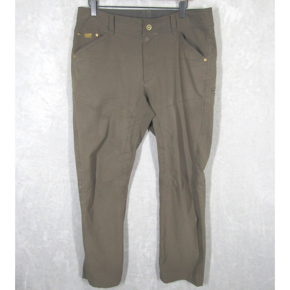 KUHL Hiking Pants Mens 34x30 Brown Outdoor Regular Fit